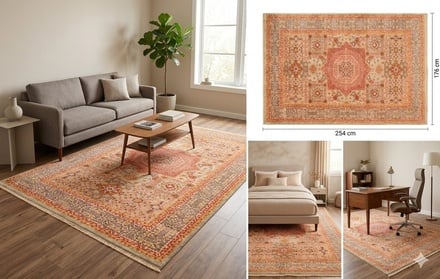 Mamluk Carpet 254x176 - alternate view
