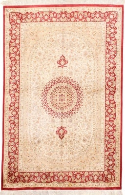 Qum Silk Carpet 150x100