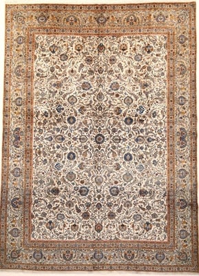 Antique Kashan Carpet  454x330