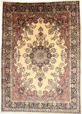 Kerman Ravan Teppich 415x298