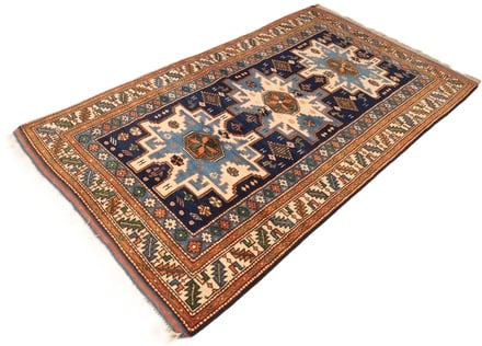 Antike  Kazak Teppich 198x115 - alternate view