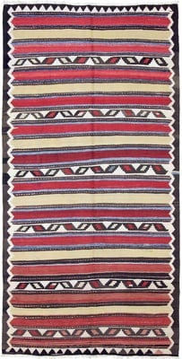 Kelim Bakhtiari Teppich 340x167