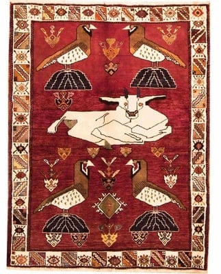 Ghashghai Teppich 164x124