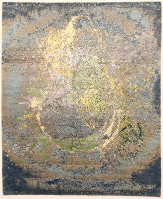 Modern Lotus  Teppich 300x246