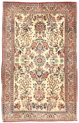 Antique Nain6La Carpet 120x74