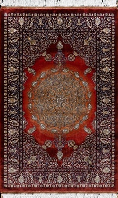 Ghom Dahlia Teppich 90x60