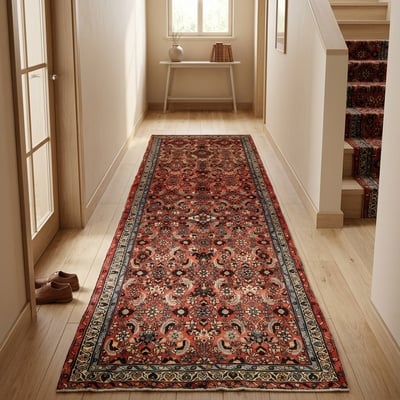 Hamadan Teppich 315x116 - alternate view