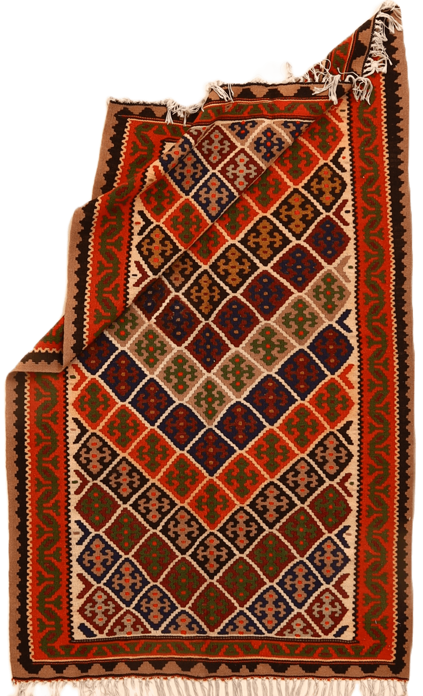 Kelim Fars Teppich 170x104 - alternate view