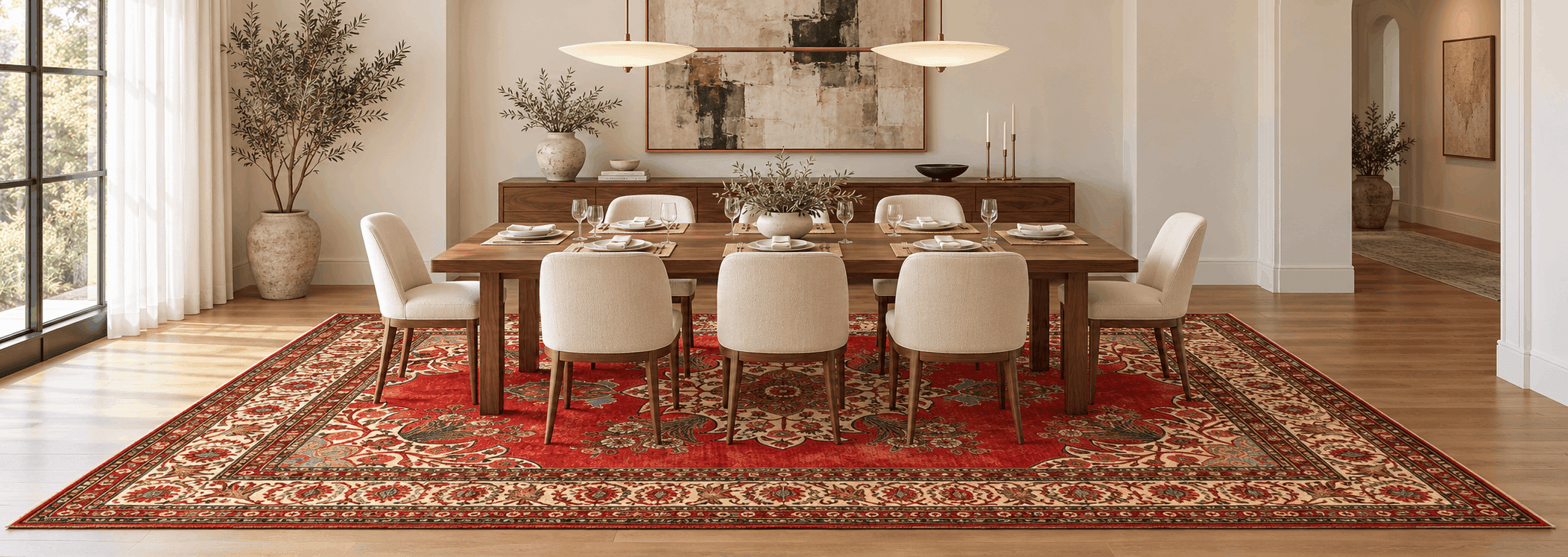 Can You Put a Handmade Rug in a Dining Room?