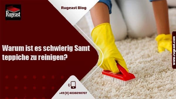 Tipps zur Reinigung von Samt teppiche (Veloursteppichen)-rugeast
