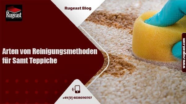 Tipps zur Reinigung von Samt teppiche (Veloursteppichen)-rugeast