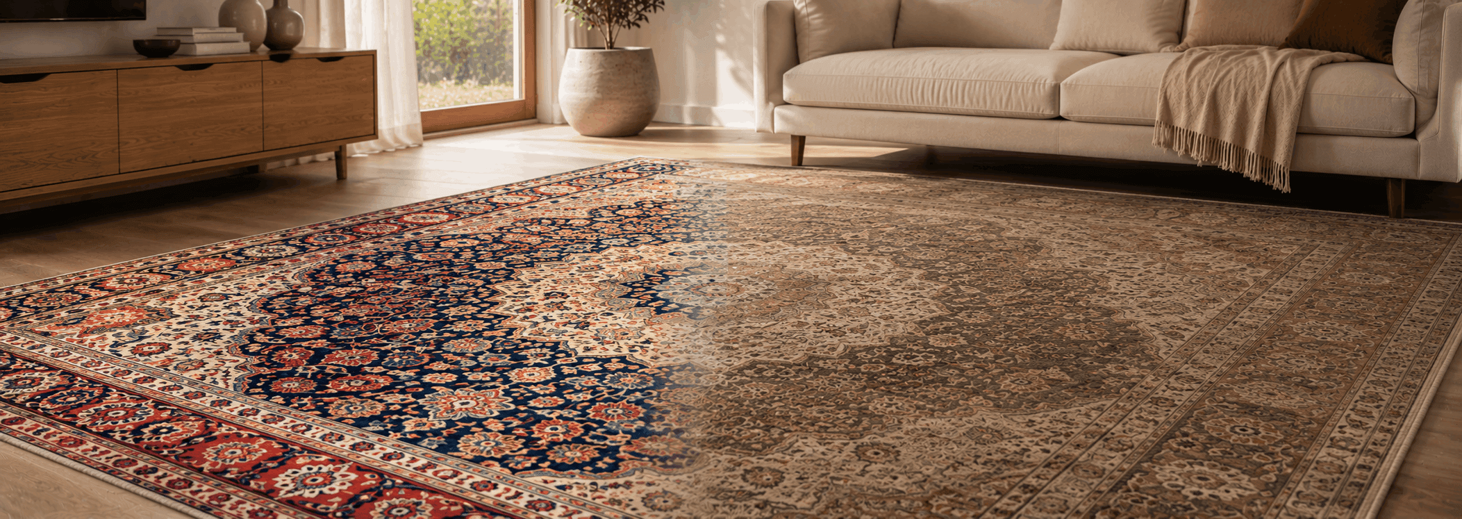 How Persian Rugs Change Color Over Time - rugeast