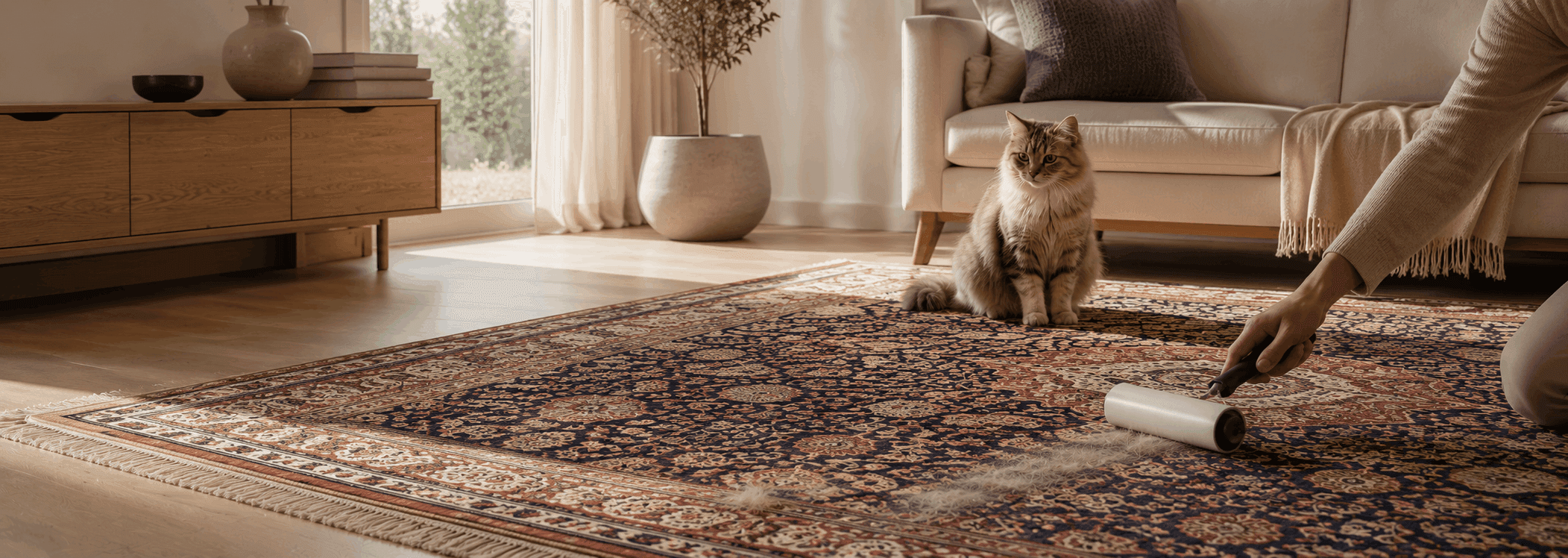 How to Remove Pet Hair from a Persian Rug - rugeast
