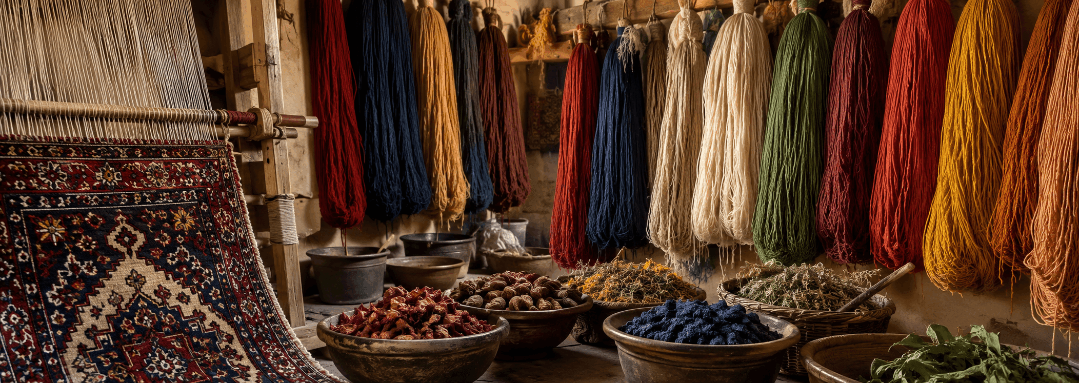 The meaning of various colors in Persian and Oriental carpets-rugeast