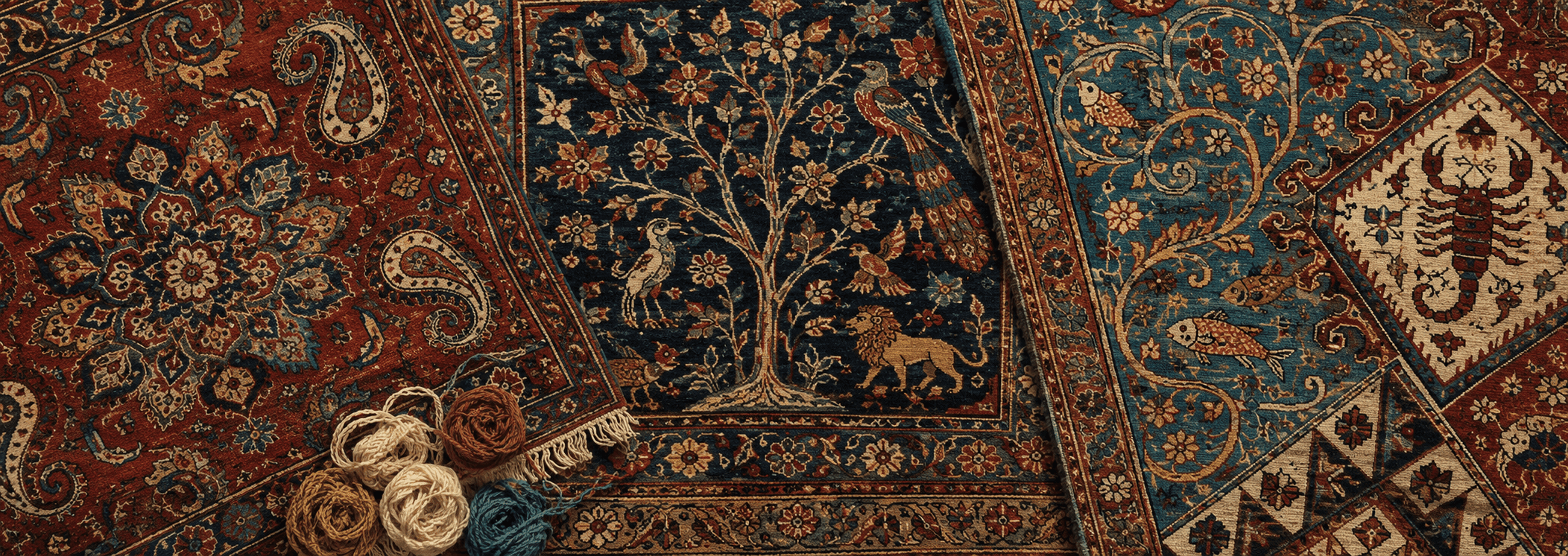 Examine the meaning and concept of patterns on carpets-Rugeast