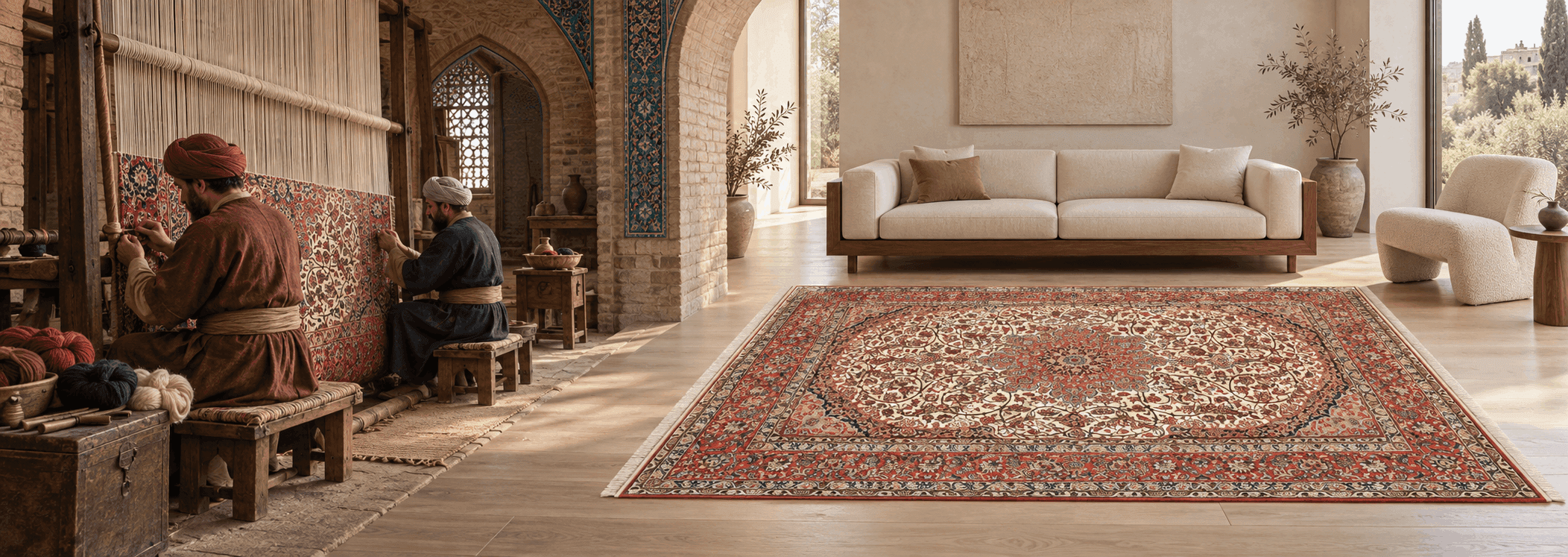 Die Geschichte der Isfahan Teppiche - RugEast