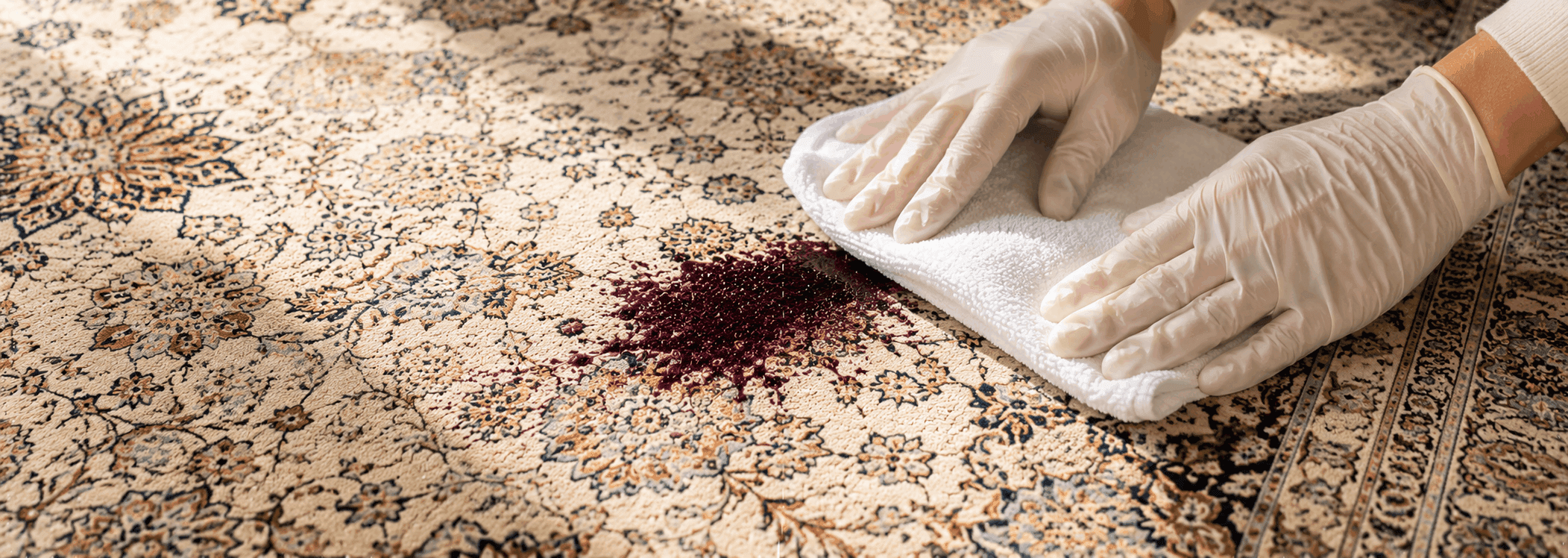 Haartönung aus Teppich entfernen - rugeast