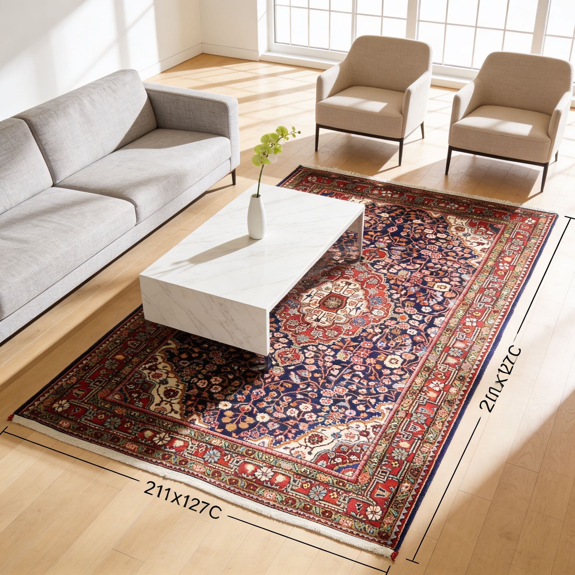 What size carpet is suitable for my house?-rugeast
