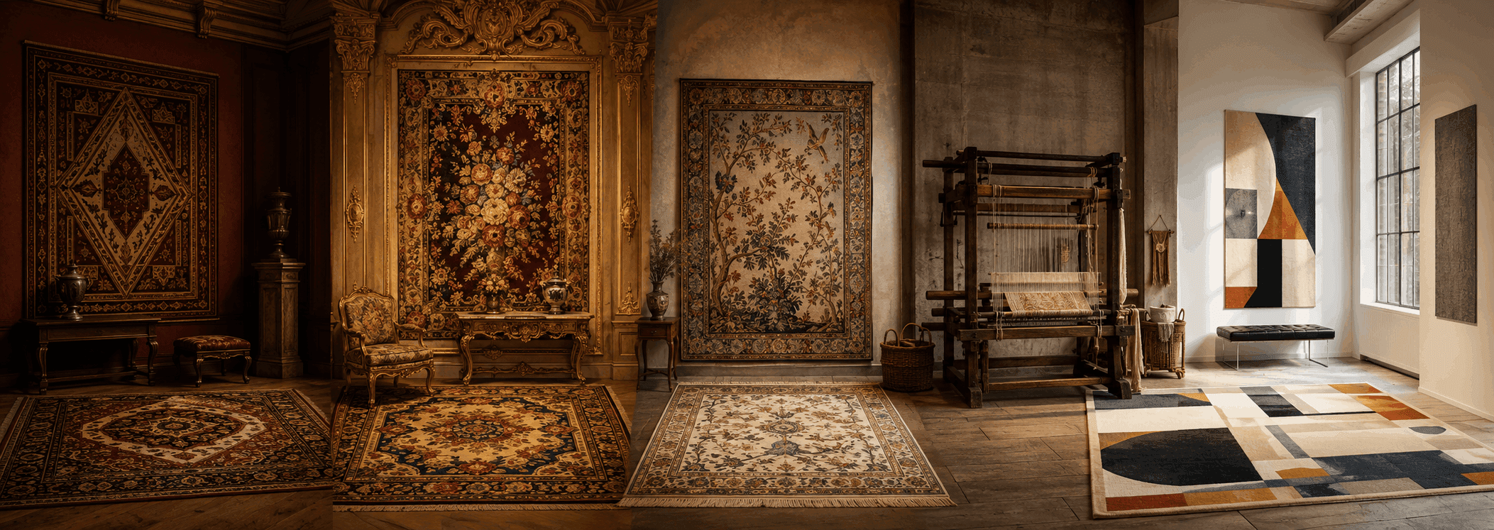 Examine the meaning and concept of patterns on carpets-Rugeast