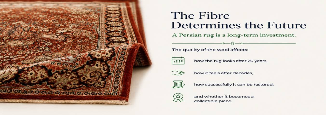The Science of Persian Rug Wool - Rugeast