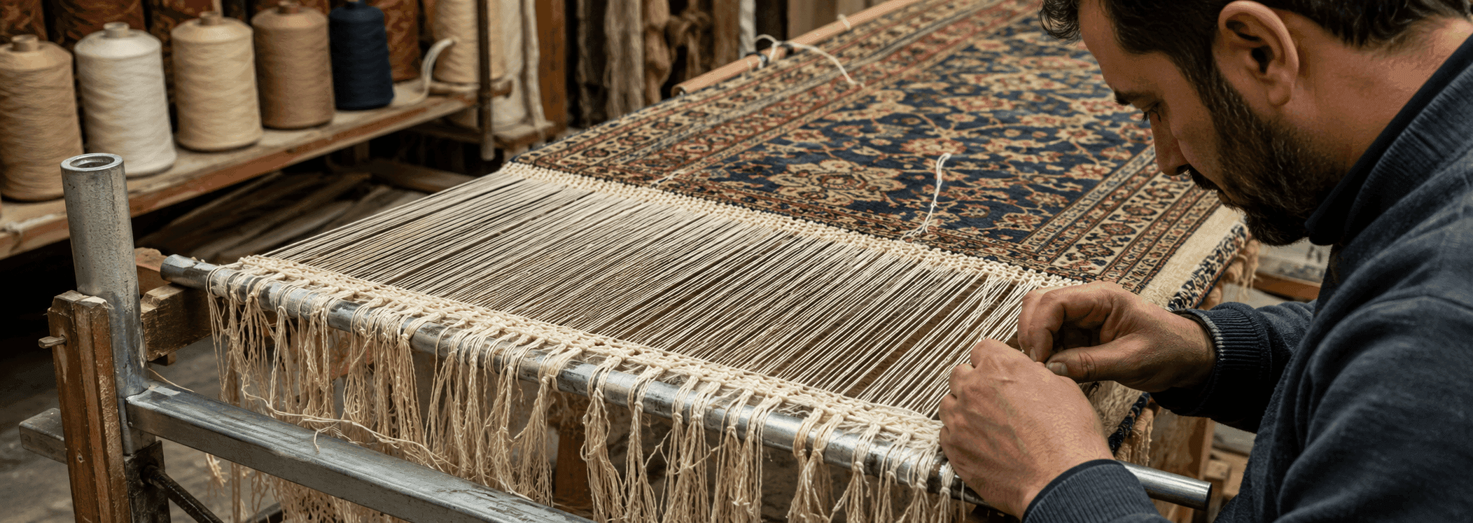 Carpet Fringe Repair-Rugeast