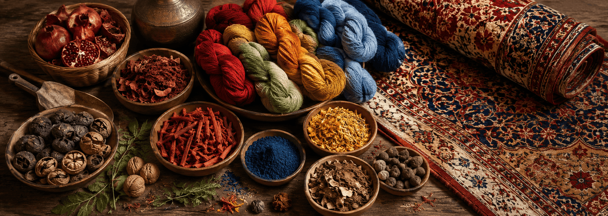 The meaning of various colors in Persian and Oriental carpets-rugeast