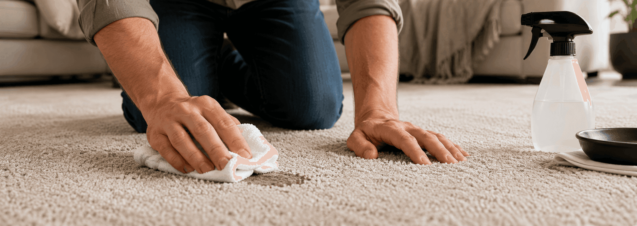 Carpet washing in a carpet cleaning company or washing at home-rugeast