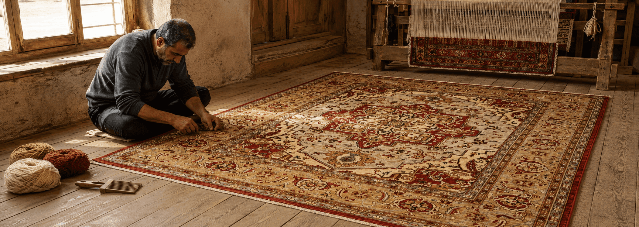 Why Do Persian Rugs Sometimes Have Different Knot Sizes? - RugEast