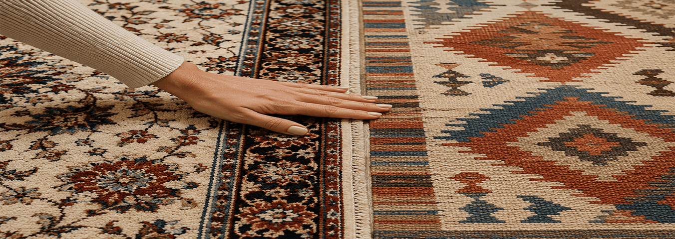 The differences between carpets and kilim-rugeast