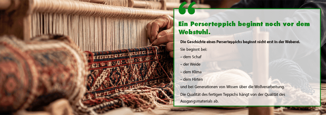 Die Wissenschaft der Wolle persischer Teppiche - Rugeast