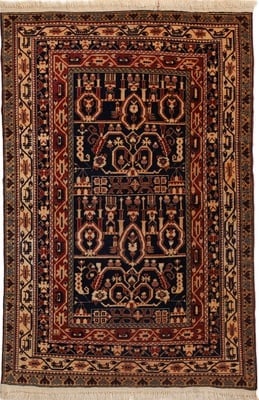 Antique Baluch Carpet 143x98