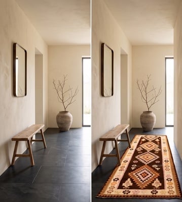 Kilim Fars Carpet 280x123 - alternate view