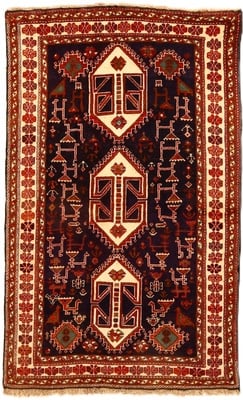 Ghashghi Teppich 200x123