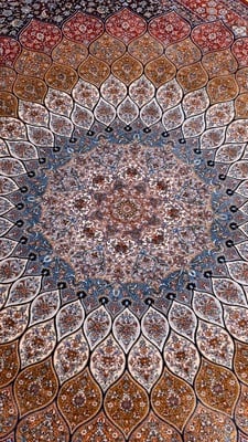 Ghom Dahlia Teppich 225x150 - alternate view