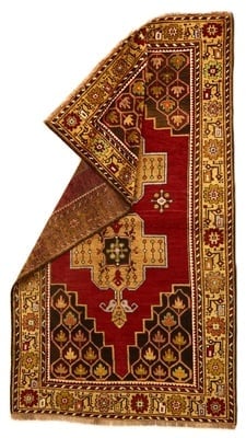 Antique Azerbeijan Carpet 225x125 - alternate view