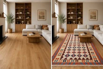 Kelim Fars Teppich 290x150 - alternate view