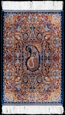 Qom Dahlia Carpet 90x60