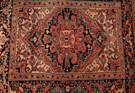 Antique Heriz Carpet 85x75 - alternate view
