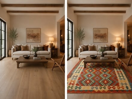 Kilim Carpet 198x152 - alternate view