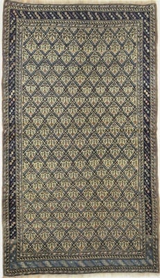 Russisch Antik Teppich 240x138