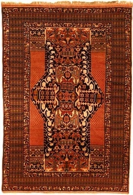 Antique Ghuchan Carpet 185x130