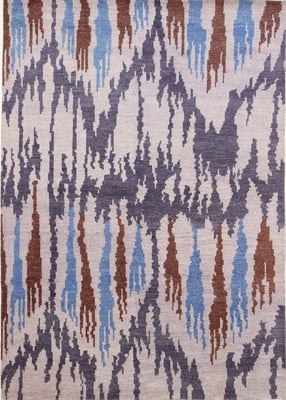 Modern Ikat Teppich 236x167