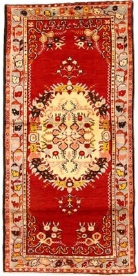 Antique Azerbeijan Carpet 216x105