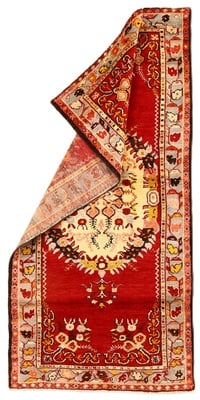 Antique Azerbeijan Carpet 216x105 - alternate view