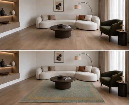 Gabbeh Teppich 194x148 - alternate view