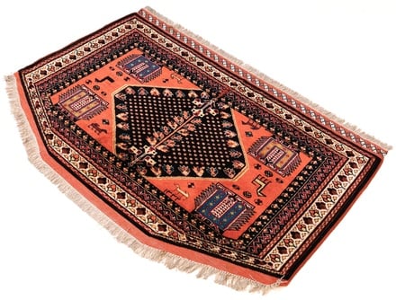 Antique Sirjan Carpet 95x53 - alternate view