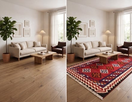 Kelim Fars Teppich 273x140 - alternate view