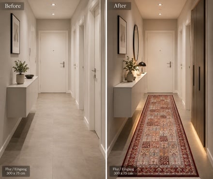 Qum Desigmer Carpet 300x75 - alternate view