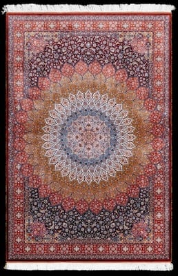 Qom Dahlia Carpet 225x150