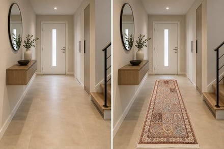 Kahmir Silk Carpet 241x82 - alternate view